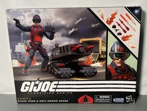 G.I. Joe Classified Series Scrap-Iron & Anti-Armor Drone Figur 2023 Hasbro ~ Neu in OVP - Bild 1 von 6