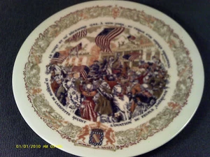 (P2) PLACA 8 1/4" "LE VINGT ET UN DICIEMBRE 1784" 1975 - Imagen 1 de 1