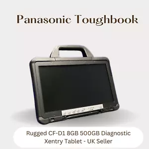 Tablet barata Panasonic Toughbook diagnóstico Xentry resistente CF-D1 8 GB 500 GB Win 10 - Imagen 1 de 9