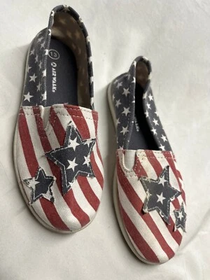 AIRWALK - Chinelo feminino vermelho branco e azul - Tamanho 13 - Imagem 1 de 3