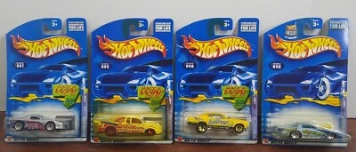 复古 Y2K 风火轮全套。 Butterfinger Baby Ruth Crunch Spree。 2001. — 第 1/4 张图片