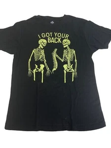 Men's I GOT YOUR BACK Skeletons T-SHIRT Men's NWT! Large L - Picture 1 of 4