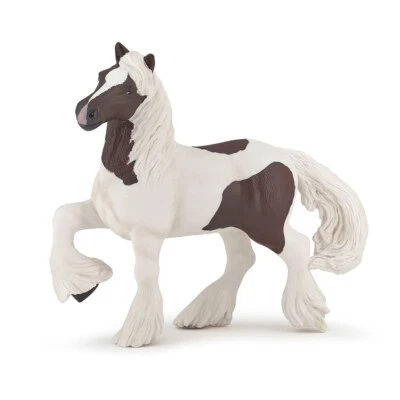 PAPO Horses and Ponies Skewbald Irish Cob Toy Figure - Image 1 of 4