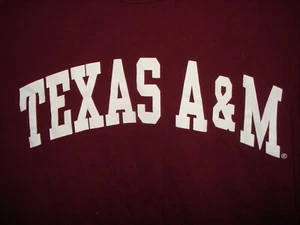 Texas A & M Short Sleeve T Shirt Sz S - Picture 1 of 4