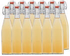32 Leere Glasflaschen mit Bgelverschluss Bgelflasche 500 ml A incl Trichter