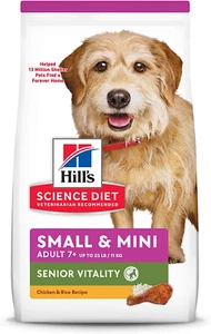 Hill'S Science Diet Senior Vitality Adult 7+ Small and Mini, Chicken and Rice... - Picture 1 of 11