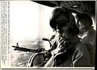 LG48 1967 Wire Photo WOMAN FLYING TO VIETNAM BATTLEFRONT Kelly Smith Blonde