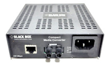 BLACK BOX LHC008A-R3 100 MBPS COMPACT MEDIA CONVERTER MM850 100-240VAC