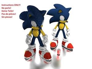 LEGO Sonic the Hedgehog Statue Bauanleitung NUR ANLEITUNG OHNE STEINE - Bild 1 von 7