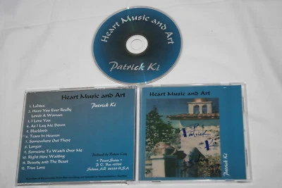 Patrick Ki SIGNED CD Heart Music and Art - Imagem 1 de 2