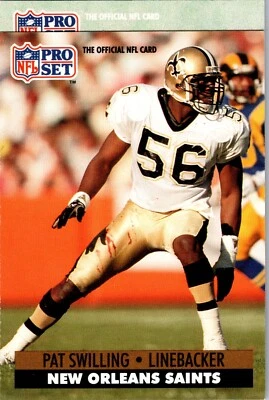 1991 NFL PRO SET Pat Swilling New Orleans Saints #241 - Image 1 of 2