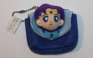 Bandai Sailor Moon Mercury Scout 1994 llavero pequeño monedero pequeño - Imagen 1 de 1