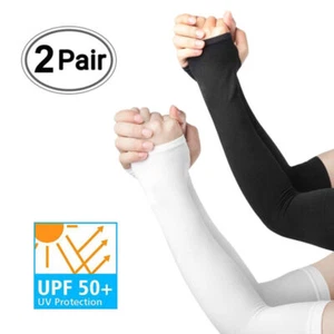 UPF50 UV Sonnenschutz Kühlarm Hüllen Abdeckung Golf Sport Antrieb Outdoor Spielen - Bild 1 von 13