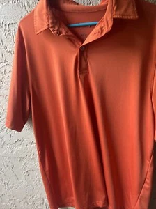 Vintage Arnie Poloshirt Erwachsene Large Freizeit Freizeit Golf Orange - Bild 1 von 20