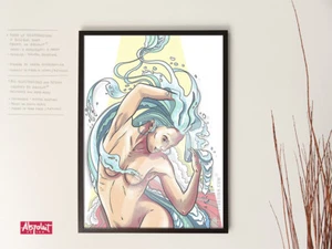 Quadri moderni Arte e illustrazioni in cornice arredamento Stampa Poster Canvas - Foto 1 di 3