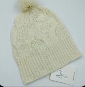 NUEVO CON ETIQUETAS Joie Macia Invierno Alpaca Sombrero Gorro en Marfil Blanco Venta al por menor - $100 - Imagen 1 de 2