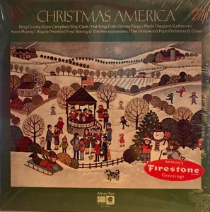 Vintage Christmas America Album Two (Vinyl, New & Sealed) Capitol SL-6950 (1974) - Picture 1 of 2
