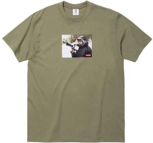 Size XL&XXL - Supreme 40 Acres Spike Tee Color Light Olive Fast Ship - Picture 1 of 2