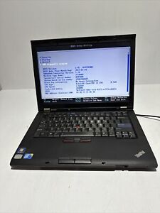 Lenovo Thinkpad T410 14" Laptop i5 M560 2gb Ram No Drives Boots Bios