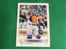 2022 Topps #256 James McCann New York Mets