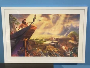 Thomas Kincade Disney The Lion King Framed Print - Picture 1 of 3