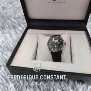 Frederick Constant Classic Heartbeat Moonphase Black Dress Men's Watch - Picture 1 of 18