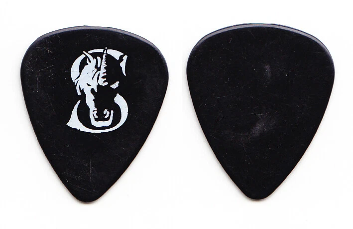 Jane's Addiction Dave Navarro Tattoo Single-Sided Black Guitar Pick - 2002 Tour - Image 1 of 1