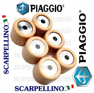KIT 6 RULLI PIAGGIO DIESIS FREE FLY LIBERTY NRG 19 X 15,5 peso 7,5 gr- CM1102015 - Imagen 1 de 1