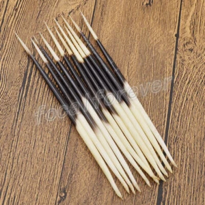 10PCS Porcupine Quills DIY Fish Float Hair Stick Hair Craft Fishing Bobber Craft - Picture 1 of 6