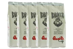 CUARTO Café BARROCO molido 250gr. 5 paquetes PRIEST CAFÉ ITALIANO - Imagen 1 de 2
