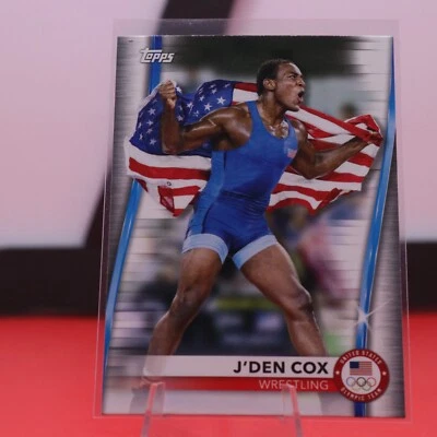 2020 Topps US Olympics & Paralympics Team Hopefuls 14 J'Den Cox - Image 1 of 2