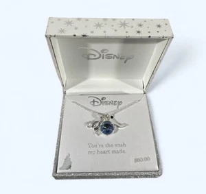 Cinderella Disney Believe In The Magic Silver Necklace - Picture 1 of 3