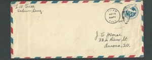 1930 Salem Or Airmail Envelope 1st Design UC1 - Picture 1 of 1