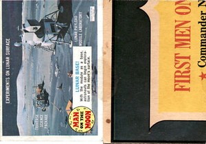 1969 Topps, Man On The Moon, #47 Lunar Base
