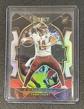 2022 Select Sam Howell Rookie RC Concourse Die-Cut Black Red Refractor Prizm