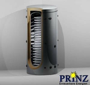 Hygienespeicher Kombispeicher 1000 Liter mit 1 Solarwärmetauscher mit Isolierung - Bild 1 von 2