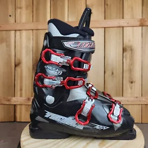 Tecnica Mega + 8 Ski Boots Size 27.5 High-Performance Alpine Black Red - Picture 1 of 12
