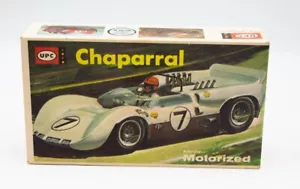 Seltener Vintage UPC Maßstab 1/24 motorisiertes Chaparral Modell 1964 Slot Auto - Bild 1 von 8