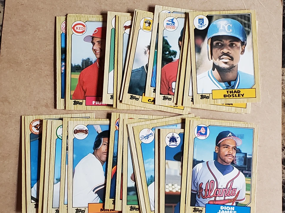 1987 TOPPS TRADED BASEBALL CARDS SET BREAK YOU PICK MULTI-DISCOUNT 50% OFF 2+ - Image 1 of 1