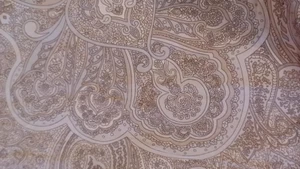RALPH LAUREN PAISLEY GRAY/TAN/LIGHT BLUE QUEEN SET 2 PILLOWCASES - Picture 1 of 2