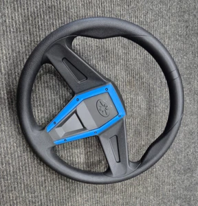 Polaris RZR 1000 XP XP4 Turbo 900 Factory OEM Steering Wheel VODOO BLUE Center - Picture 1 of 2