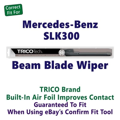 Wiper Blade (Qty 1) Beam fits 2009-2011 & 2016 Mercedes-Benz SLK300 -19220 - Image 1 of 4