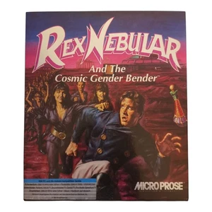 Rex Nebular MicroProse IBM PC MS-DOS  Disks Big Box 1992 - Bild 1 von 6