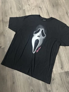 Scream Ghost Face Shirt Mens 2XL XXL Black - Picture 1 of 4
