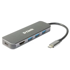 Hub USB D-Link DUB-2333 Gris 60 W - Imagen 1 de 2