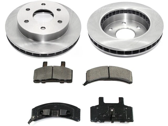 Kit de pastillas de freno y rotor delantero para GMC K1500 1992-1999 Suburban 82346VNCW 1993 Foto 1 de 2