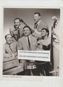 HEY JACKSON QUINTET   EXHIBIT CARD FILE 8X10 PHOTO RECORDING ARTISTS SET 1956 - Picture 1 of 2