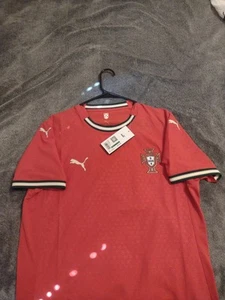 Puma Portugal 2025 Home Jersey Authentic Player Version Slim Fit Large MSRP:$170 - Picture 1 of 8