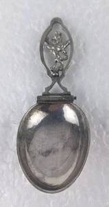 Vintage Sterling Silber Klapplöffel unbeschriftet - Bild 1 von 6