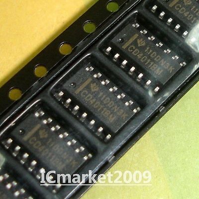 20 PCS CD4011BM SOP-14 CD4011 Quadruple 2-input NAND Gate,CMOS NAND Gates Chip • 2.89£